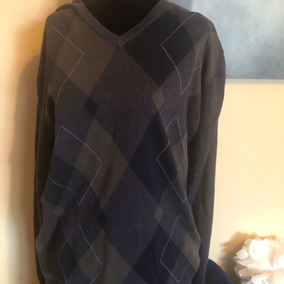 MEXX plaid design sweater size extra large - Picture 2 of 6